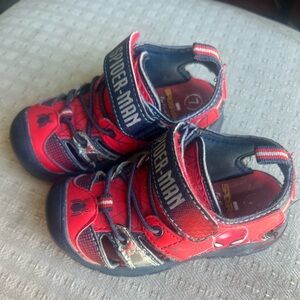 Spiderman Far From Home Light up Toddler Sandals Size 7